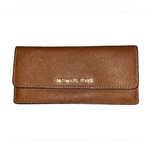 Michael Kors Jet Set Wallet Luggage Brown